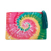 Vintage Tie Dye Clutch