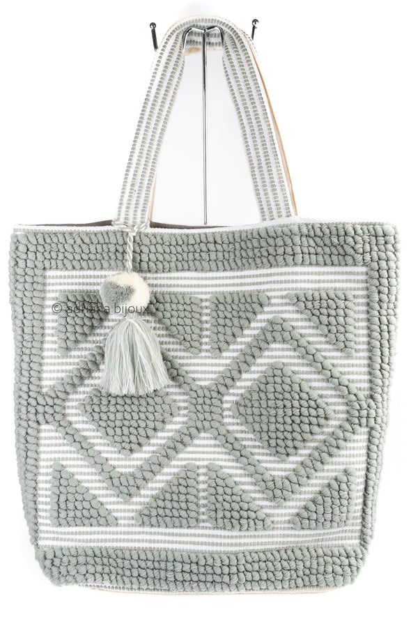 Diamond Tapestry Tote Bag