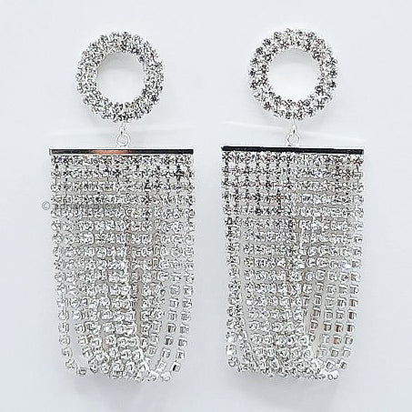 Rhinestone Statement Earrings 5090