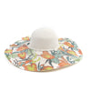 Flower Printed Sun Hat