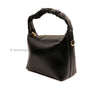 Solid Faux Leather Bag