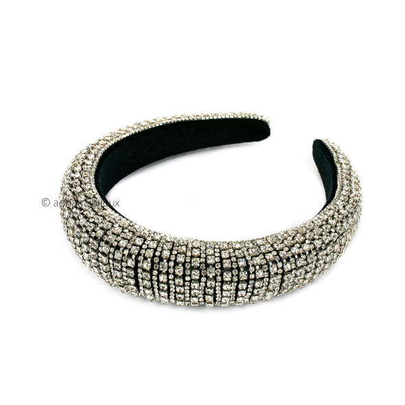 Rhinestone Padded Headband