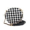 Houndstooth Round Bag