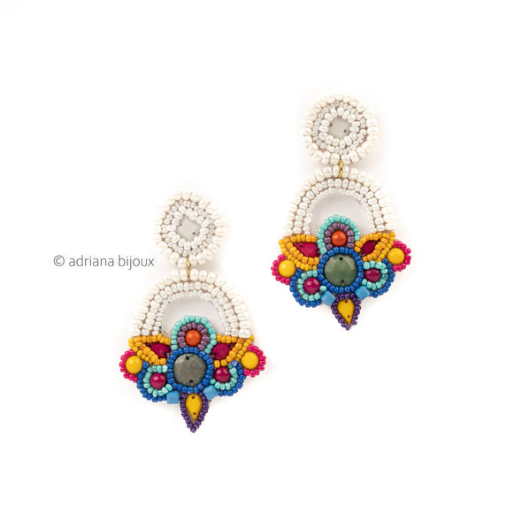 Colorful Beaded Earrings