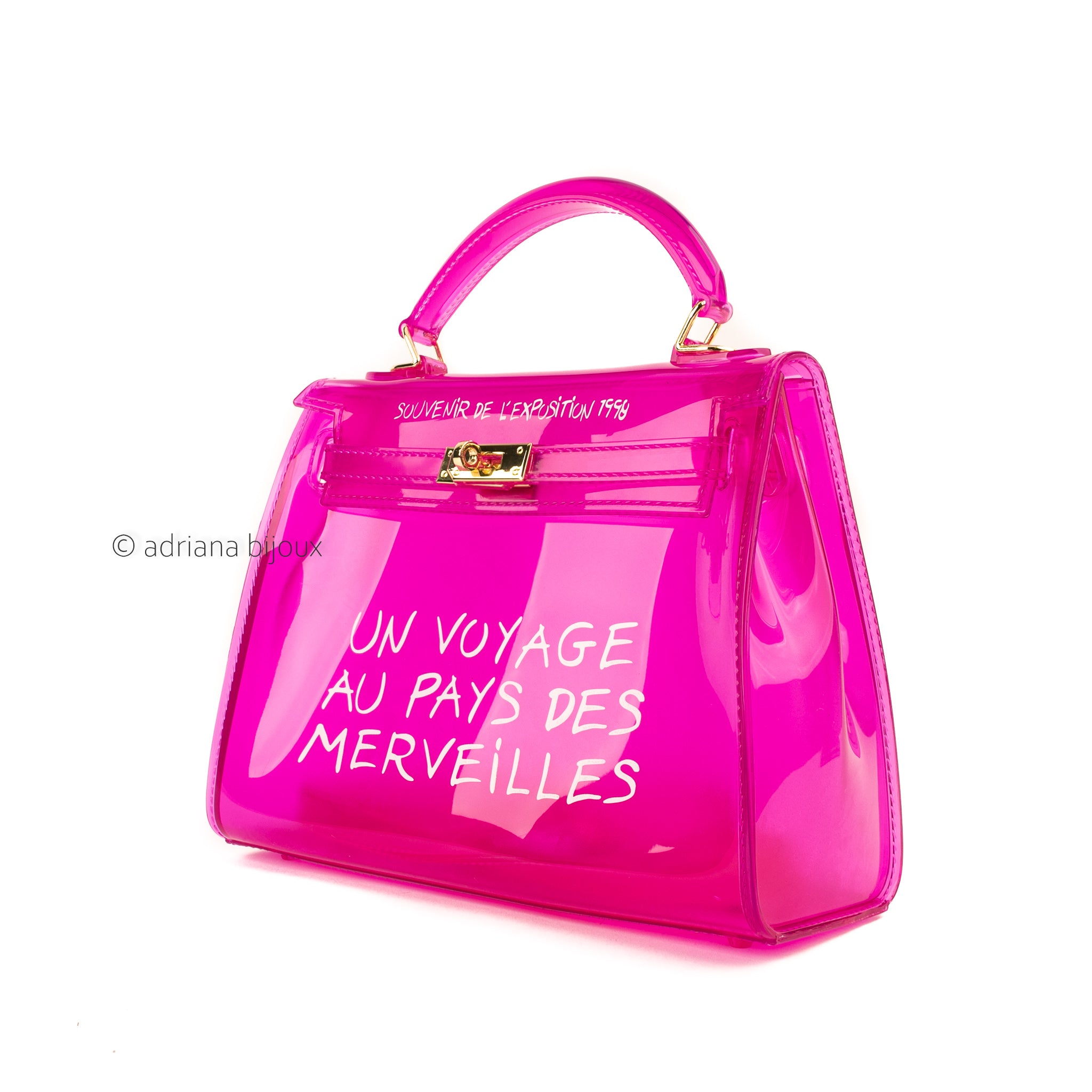 Aylin Jelly Mini Bag- Blue – Girls Will Be Girls