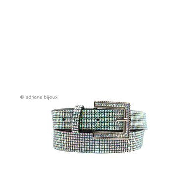 Rhinestone AB Belt