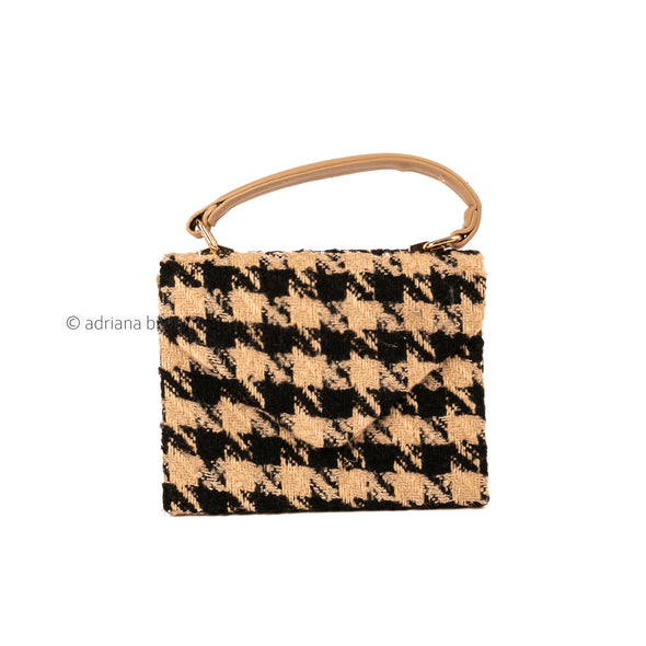 Houndstooth Envelope Bag