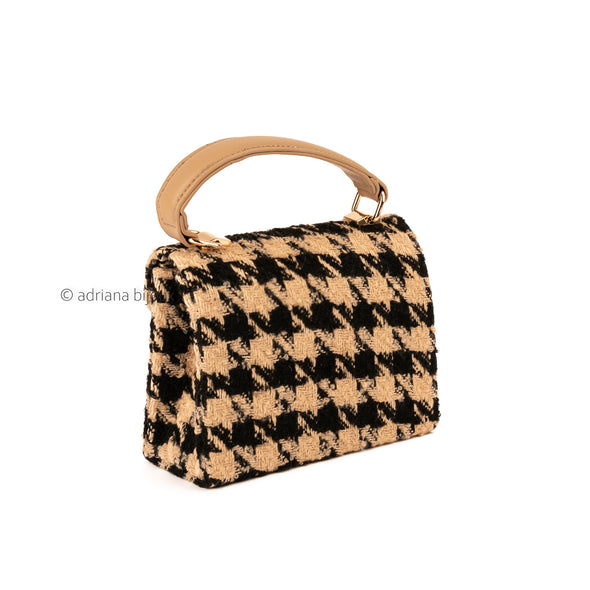 Houndstooth Envelope Bag