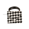 Houndstooth Envelope Bag