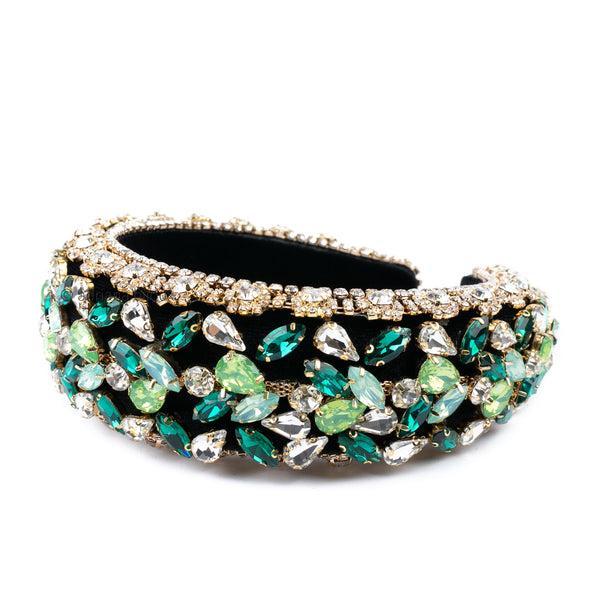 Diamond Large Colorful Jewel Headband