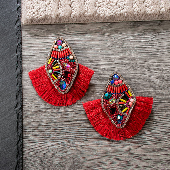 Eliane Tassel Earrings