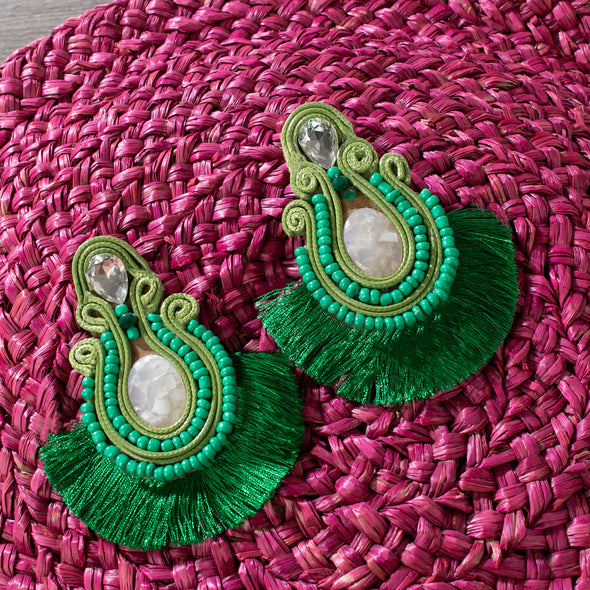 Tasnime Tassel Earrings