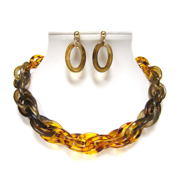 Chainlink Necklace Set